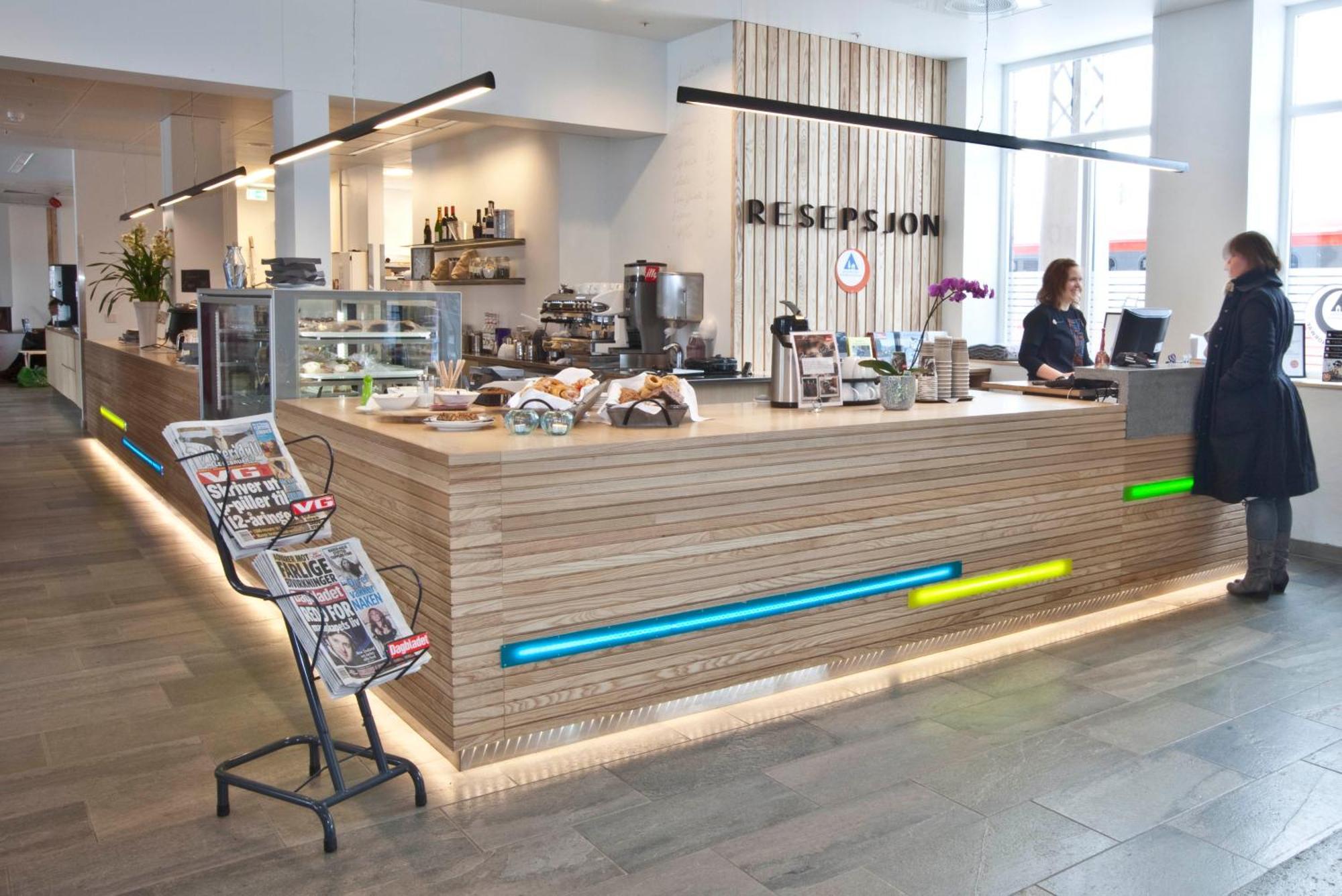 Lillehammer Stasjonen Hotel Eksteriør billede