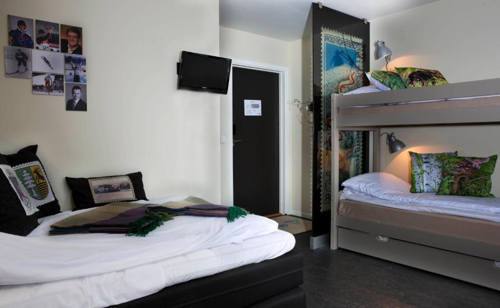 Lillehammer Stasjonen Hotel Værelse billede