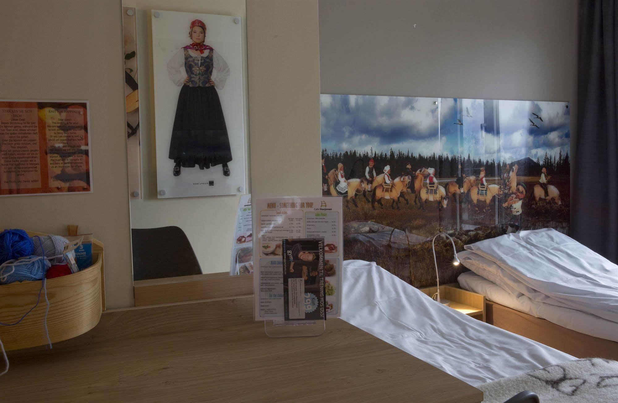 Lillehammer Stasjonen Hotel Eksteriør billede